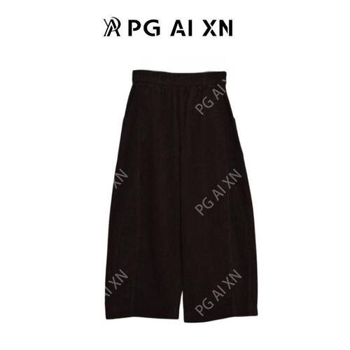 【大潘专属】PG Ai XN品归 复古灯芯绒弯刀阔腿裤 PGXN 3021
