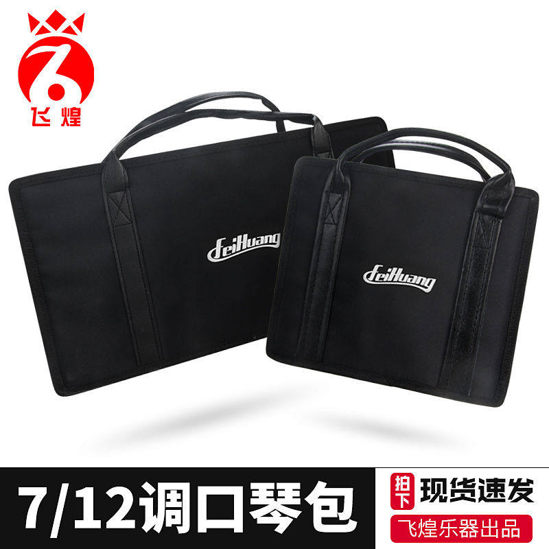 24孔复音重音布鲁斯口琴包7调12调套装包28孔十孔24孔口琴口琴包