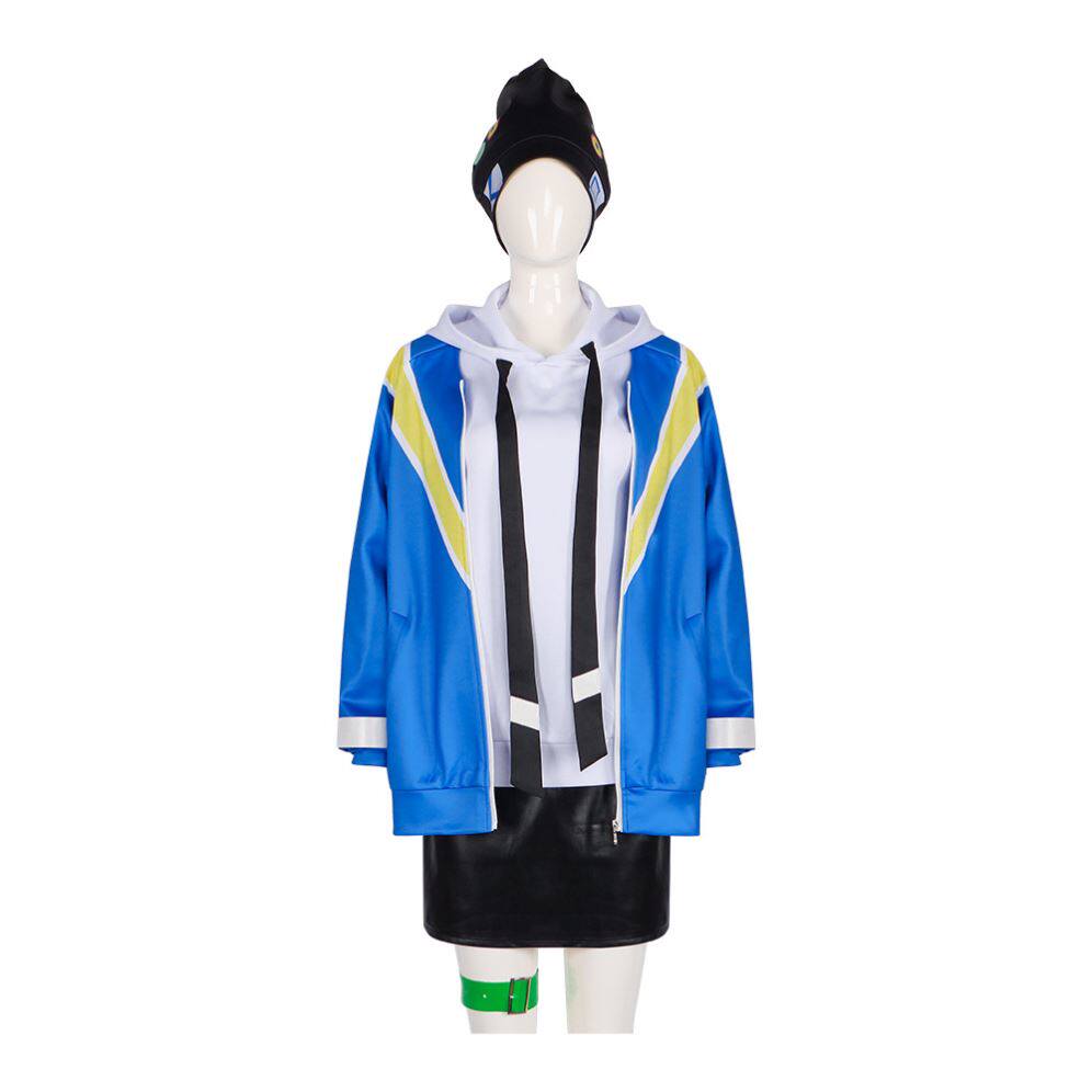 新番夜晚的水母不会游泳cos服光月真昼山之内花音cosplay表演服装