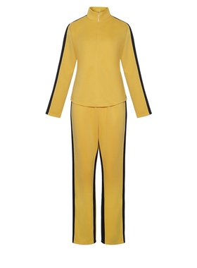 杀死比尔cos服万圣节新娘Kill Bill黄色套装cosplay二次元舞台服