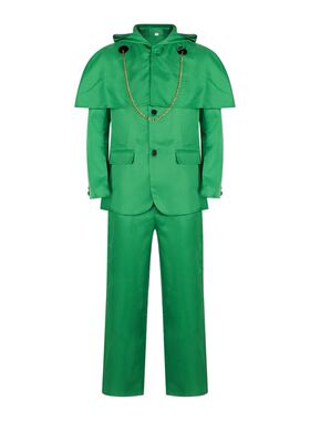 复仇者联盟5毁灭博士cos服 绿色款连帽斗篷cosplay万圣节表演服装