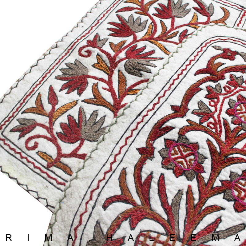 RIMA進口印度手工繡花山羊毛壁挂地墊地毯坐墊榻榻米摩洛哥民宿在類目 居家布藝, 地毯中 - 來自Buy2taobao.com提供專業的淘寶代購服務