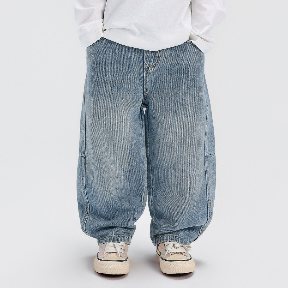 男童牛仔裤2026春装新款中大儿童男孩帅气长裤休闲裤蓝色110~160,童装/婴儿装/亲子装,儿童牛仔裤,淘宝优惠券,粉丝福利购,淘宝优惠卷