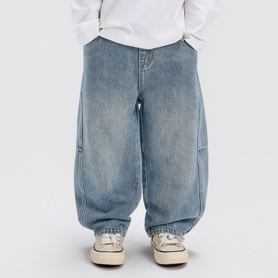 男童牛仔裤2026春装新款中大儿童