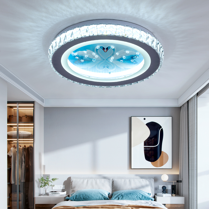 华美LED现代简约8-15新款卧室灯