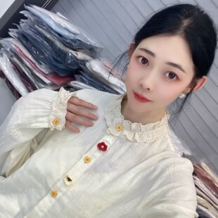 春季 C700 合集 女 C651 外穿宽松百搭纯棉长袖 衬衫 新款
