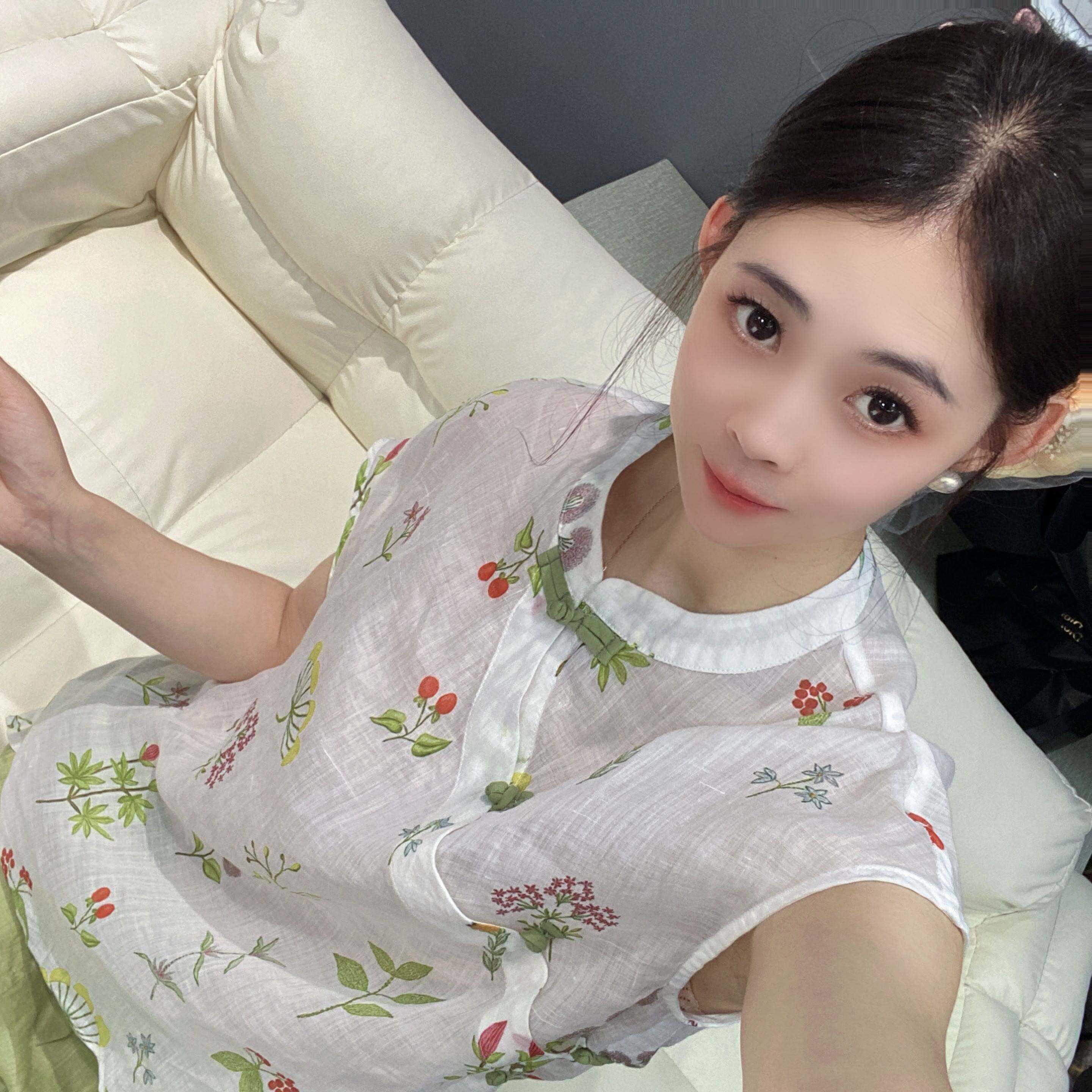 6月兜兜上衣合集]高夏季新款苎麻短袖百搭衬衫女(K751-K800）