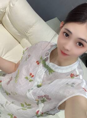 兜兜[苎麻上衣合集]高夏季新款苎麻短袖百搭衬衫女(K751-K800）
