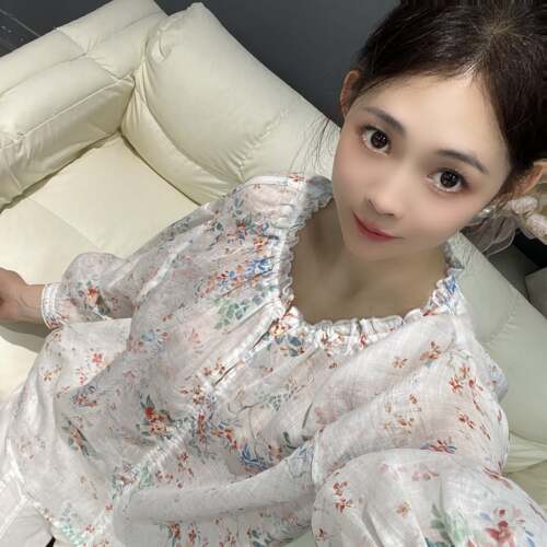 兜兜[苎麻上衣合集]高夏季新款苎麻短袖百搭衬衫女(A151-A200）