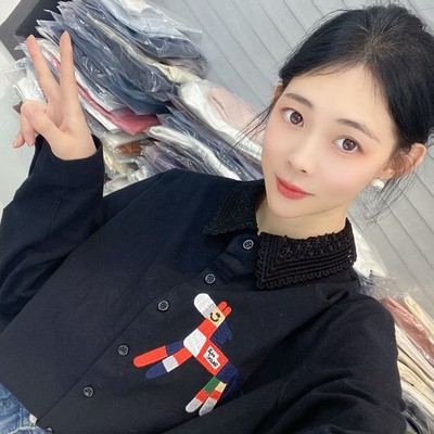 [衬衫合集]宽松秋冬新款打底纯棉长袖衬衫女（K001--K050）