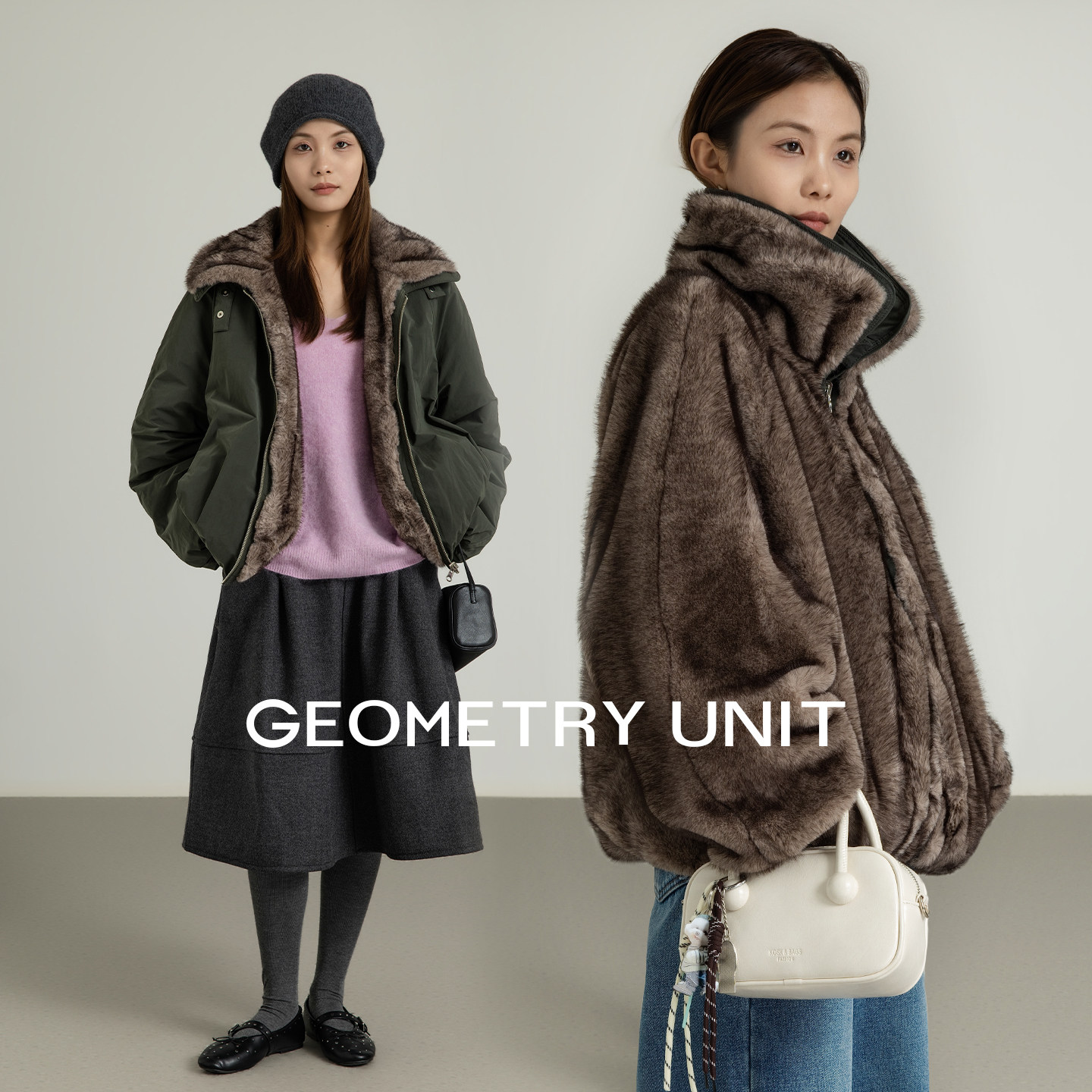 几何单元双面穿环保仿皮草秋冬季一衣多穿女保暖毛绒上衣短款外套,女装/女士精品,短外套,淘宝优惠券,粉丝福利购,淘宝优惠卷