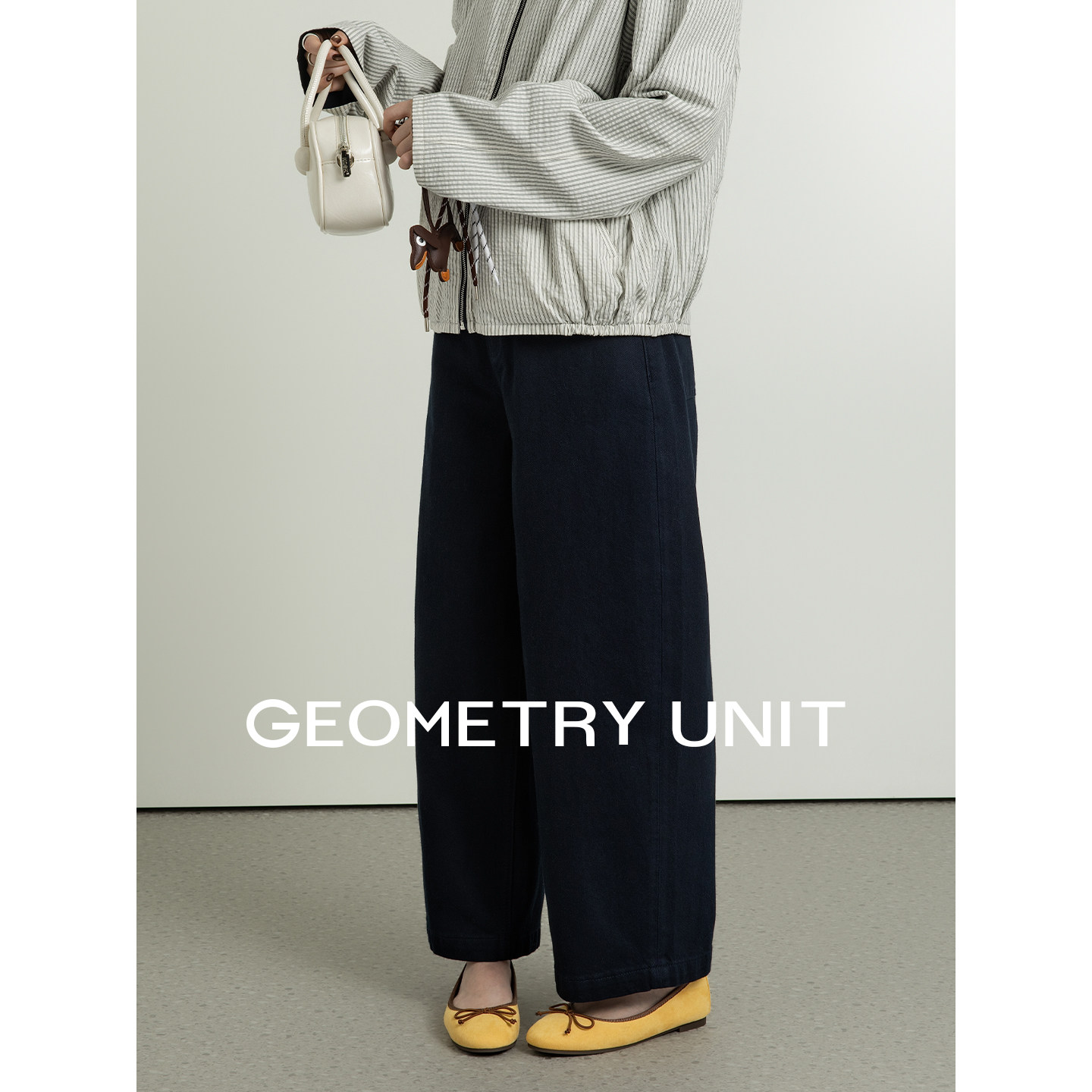 几何单元春秋美拉德复古休闲裤女时尚新款宽松百搭显瘦棉弹牛仔裤,女装/女士精品,牛仔裤,淘宝优惠券,粉丝福利购,淘宝优惠卷