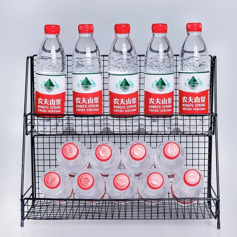 桌面置物架餐桌零食架客厅水杯架厨房台面调料多层化妆品收纳架