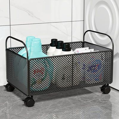 卫生间置物架家用小推车收纳架浴室多层落地储物架阳台洗衣液架子