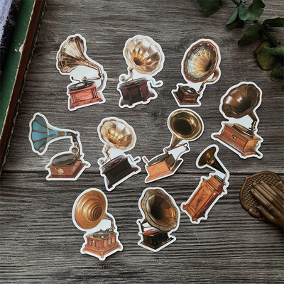 棕熊家手帐贴纸复古TimHoltz风