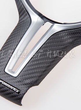 适用宝马Performance M2 F80 F82 M3 M4 M6方向盘 碳纤维镂空盖板