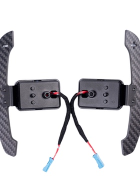 适用BMW宝马磁吸碳纤维G80F90F95 M234 X3M 1234系方向盘拨片改装