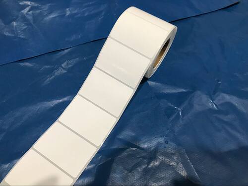 热卖白色标签纸60x40横排条码