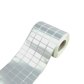 ZD888T消银龙PVC不干胶标签纸 20X2025X10条码 PET哑银25X15 促销 G530U 20X15 G500U CP3140 纸TSC244 CP2140