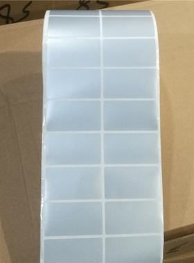 热卖50x35哑银PET条码纸TSCTE244 344 MP CP2140 3140EX ZD888T GK888T ZT210 230消银龙标签纸PVC防水撕不烂