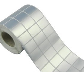 特惠消银龙不干胶标签纸25x15哑银PET防水贴纸TSC 244 ME240 ZD888 ZT210 230 410 420 510 511撕不破条码纸