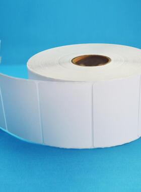 热卖40x30可移胶不干胶标签纸GGK888T GT820 G500U XPH500 X1I G530U条码纸家居板材适用打印纸定做