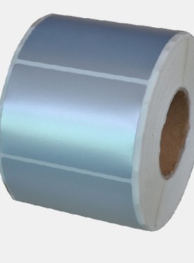 特惠白色哑银纸60x40 60X35防水标签纸 PETPVC不干胶纸TSC244 gk888t gt820 CP2140 3140L g500u条码打印纸