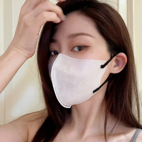 夏季二层薄款口罩女高颜值2025超薄两层3d立体夏天轻薄透气一次性