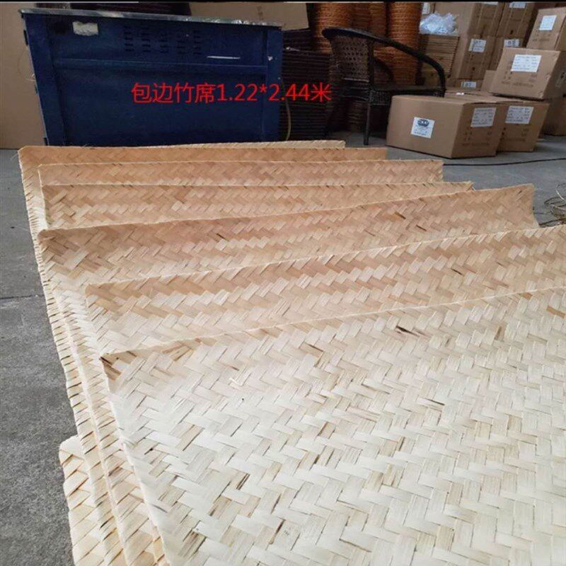 装修吊顶竹席镂空竹编装墙装饰材料民宿农家乐精致竹编精编竹席子