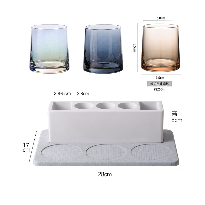 硅藻泥电动牙刷架座一家三口卫生间创意摆台式牙具漱口杯收纳置物,家庭/个人清洁工具,牙刷架/牙具座,淘宝优惠券,粉丝福利购,淘宝优惠卷