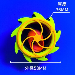 水舞出水口鱼缸改装配件海水缸背滤夜荧光可旋转喷嘴造流水管接口