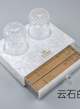 亚克力酒店牙具盒收纳盒一次性洗漱用品盒子民宿宾馆卫生间耗品盒