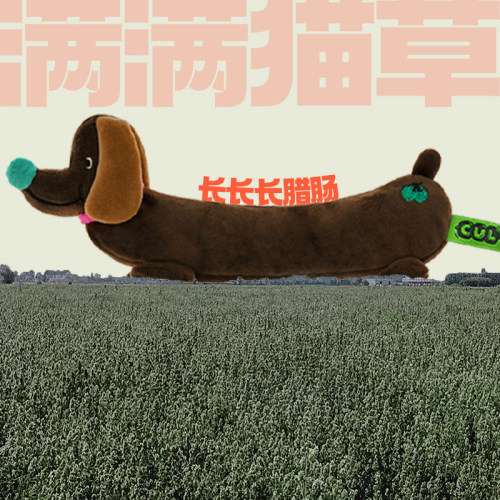CUL腊肠狗猫玩具解闷逗猫耐咬磨牙宠物玩具自嗨猫薄荷用品大全