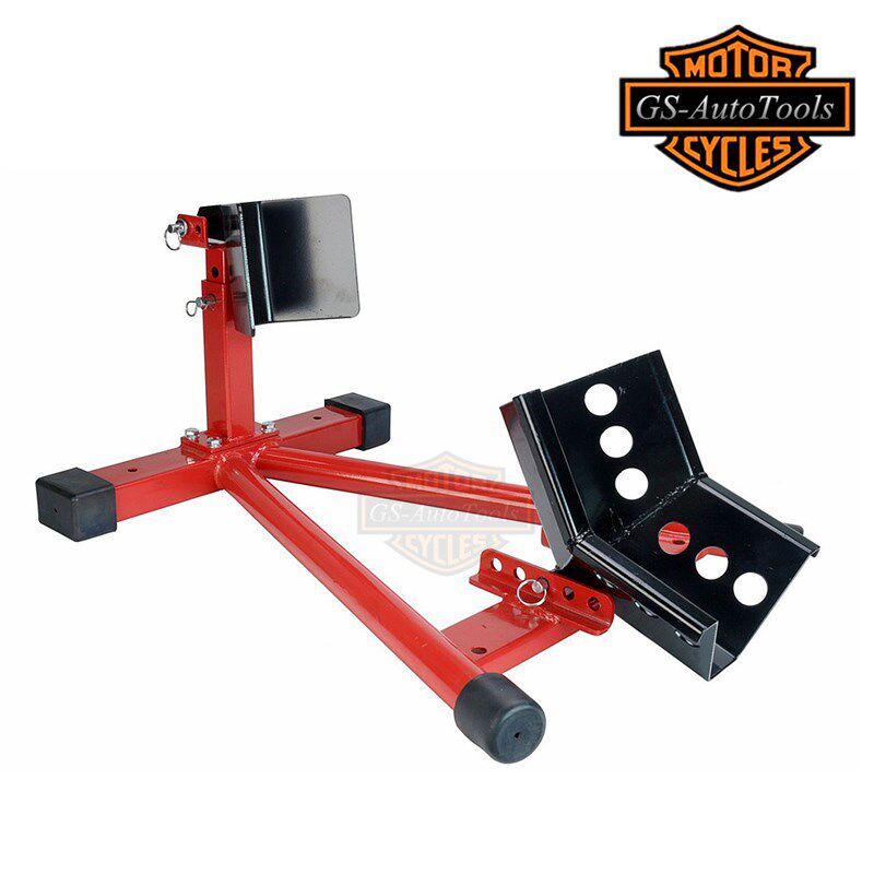 前轮驻车架停车架维修架支撑架支架起车架展示架摩托车修理工具