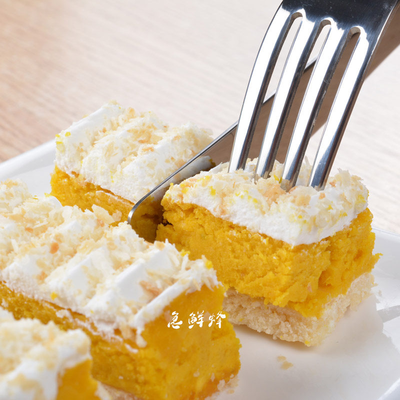 味之素日式甜点蛋糕520克南瓜蛋挞 未切分冷冻西餐下午茶甜品