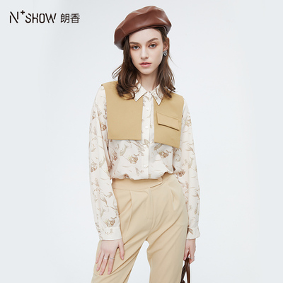 朗香新国风百搭印花衬衫