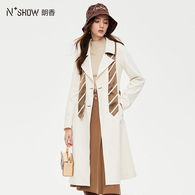 朗香收腰英伦风高级感修身风衣