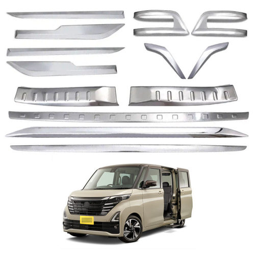 适用于20-23款东风日产Nissan Roox 40 后护板雾灯门碗框等装饰