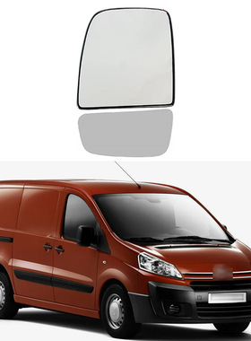 适用于07-16款Citroen Jumpy汽车加热倒车镜反光镜片左右