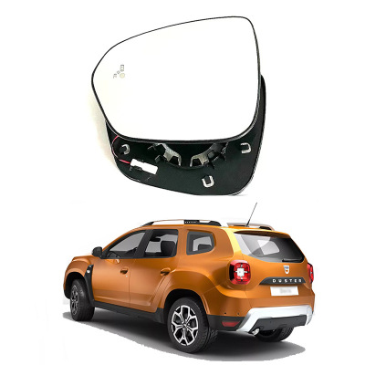 适用于18-22款Dacia Duster 倒车镜片加热后视镜片反光镜替换