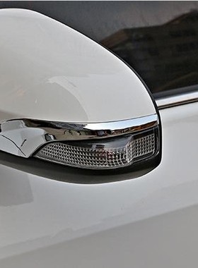 普锐斯 PRIUS C AQUA电镀后视镜装饰条镀铬倒车镜亮条2010-2020款