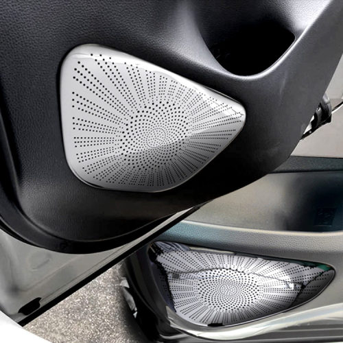 适用于20-23款丰田雅力士Yaris Cross音响喇叭亮片贴车门扬声器盖