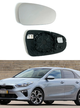 适用于19-23款起亚Ceed倒车镜片加热后视镜片玻璃反光镜替换配件