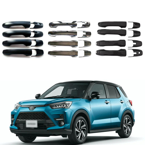 适用于 20款丰田RAIZE车门把手装饰亮条门碗拉手防刮改装专用配件