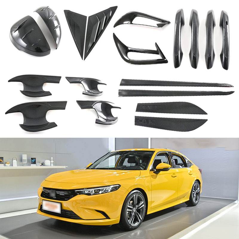 本田型格倒车镜拉手门碗雾灯罩