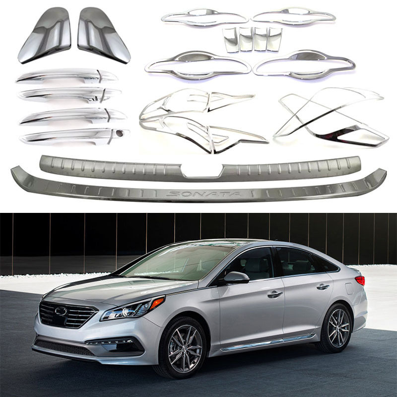 适用于14-17款现代索纳塔Hyundai Sonata 9代倒车镜拉手门碗等外