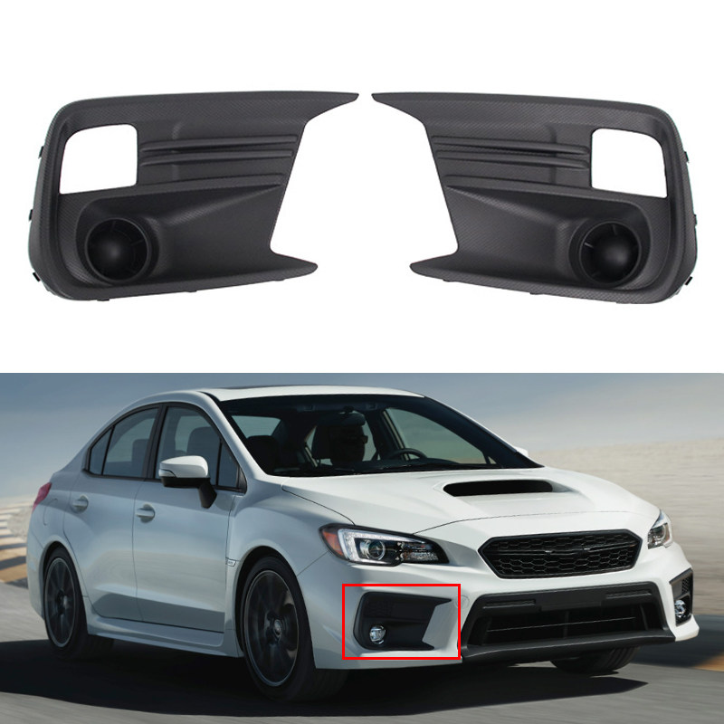 适用于18-21款斯巴鲁WRX 雾灯罩格栅框雾灯框防雾灯盖板日行灯框