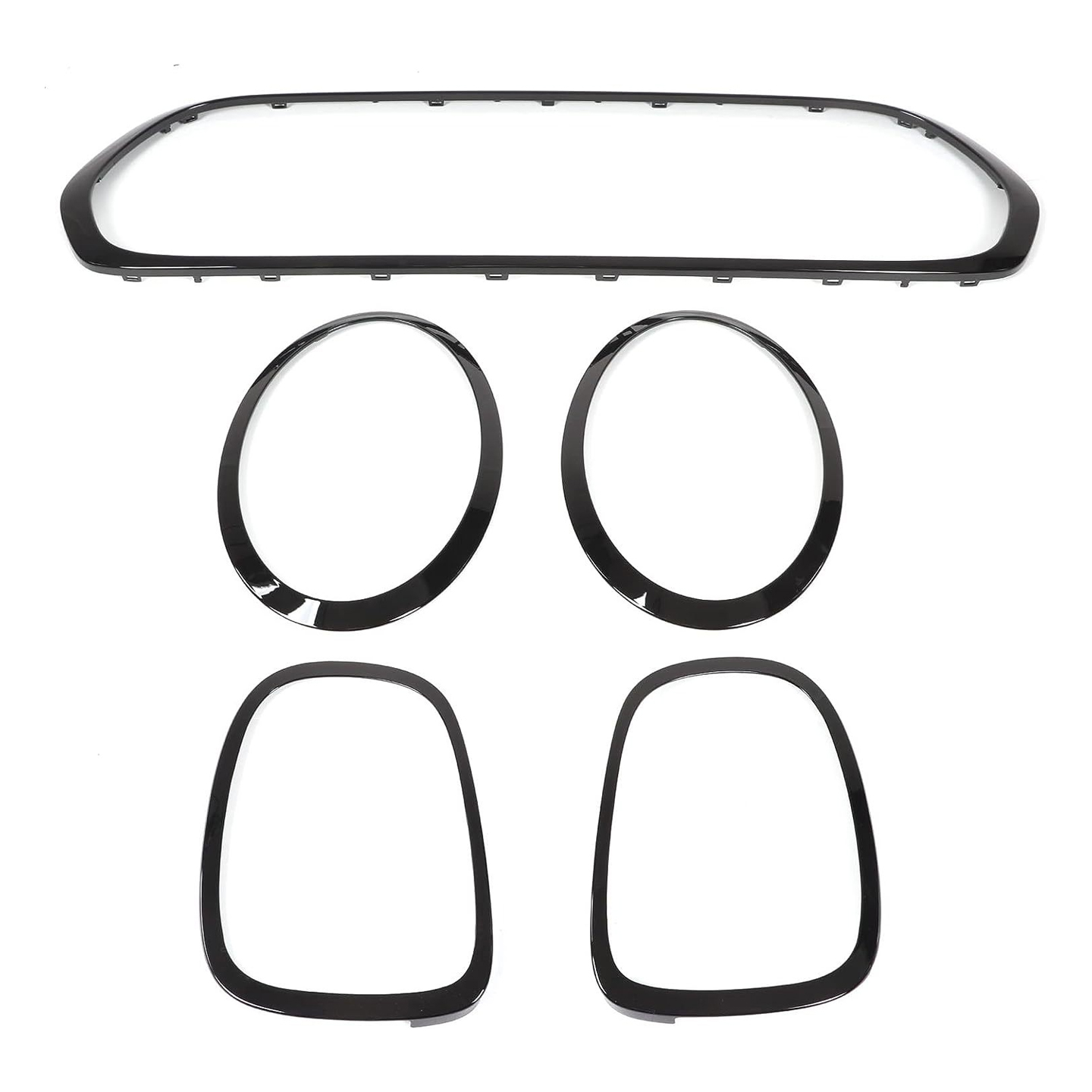 适用于14-21款宝马迷你Mini F55 F56 F57 中网亮条大灯圈尾灯饰条