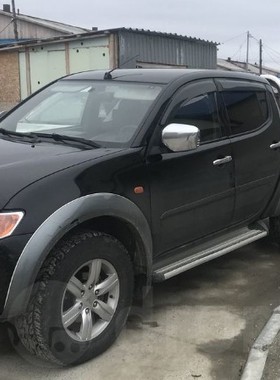 三菱皮卡L200 TRION 08 10 12 15 18款雨挡雨眉车窗雨挡车门装饰