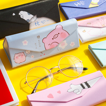 Yuansu glasses box ins girl heart storage simple portable creative myopia box boy's pressure resistant personality